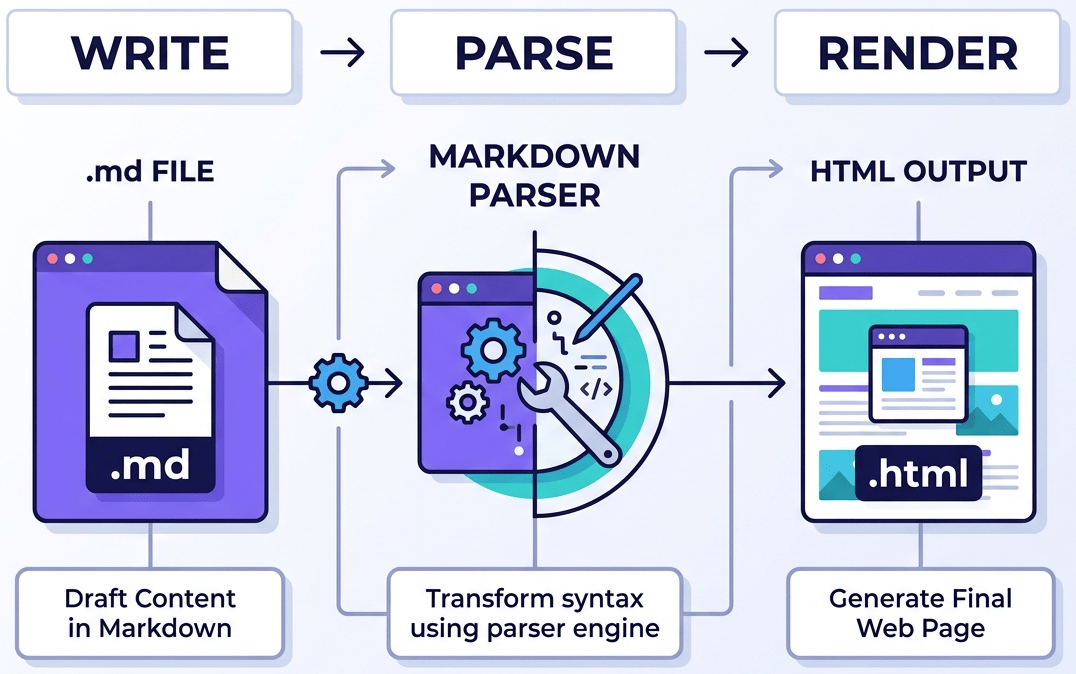 The Markdown Process